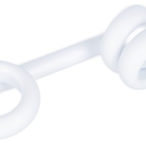 AIS. COLA DE CHANCHO P/VARILLLA FIBRA DE VID. X UN.