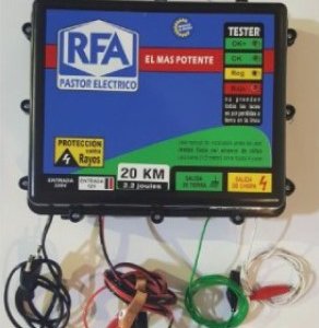 Energizador RFA combinado - 12V / 220V, 20 Km