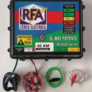 Energizador RFA combinado - 12V / 220V, 40 Km