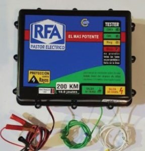Energizador RFA - 12V / 220V, 200 Km