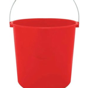 BALDE UNIVERSAL ROJO 10 LTS ASA METAL